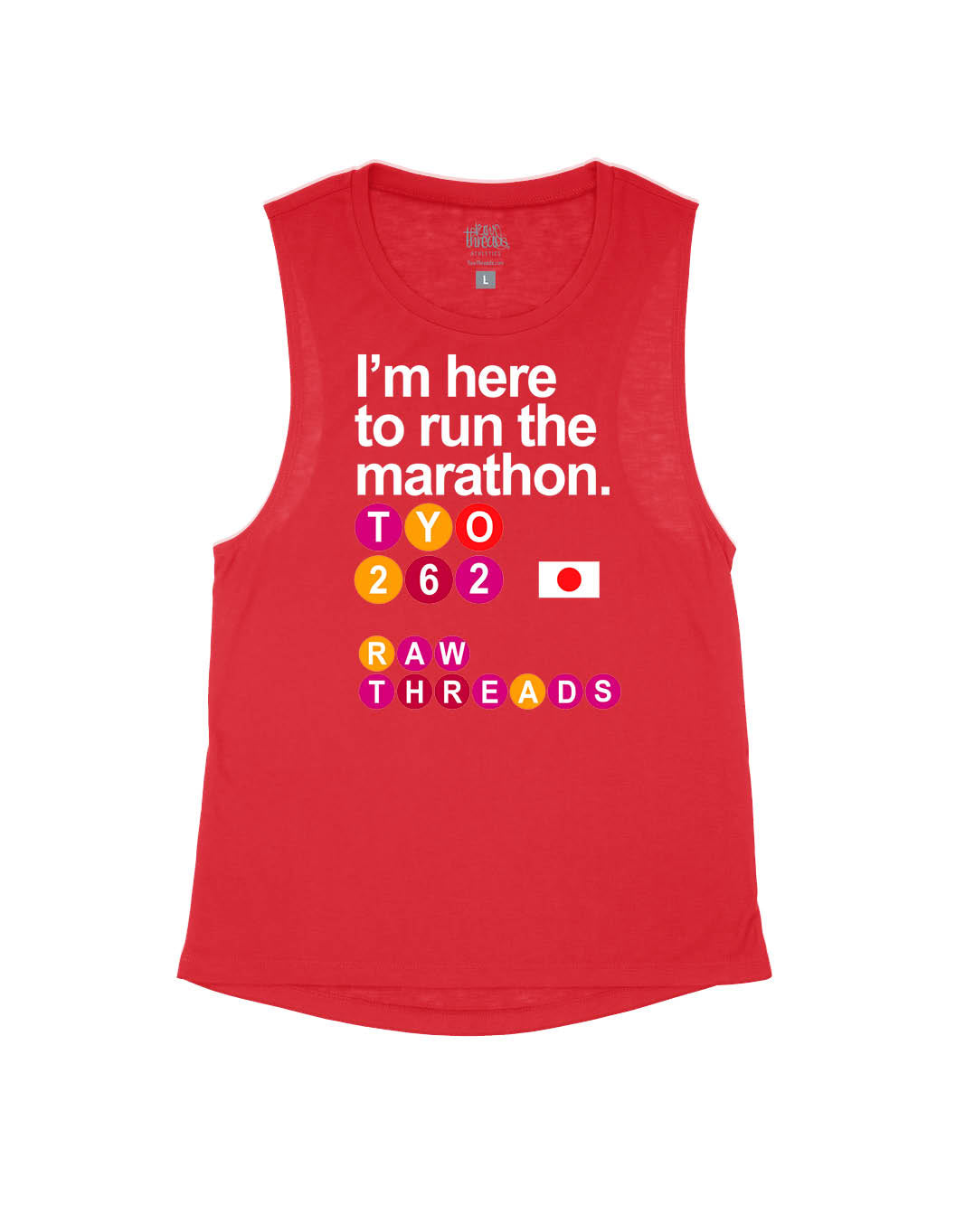 Here to run Tokyo