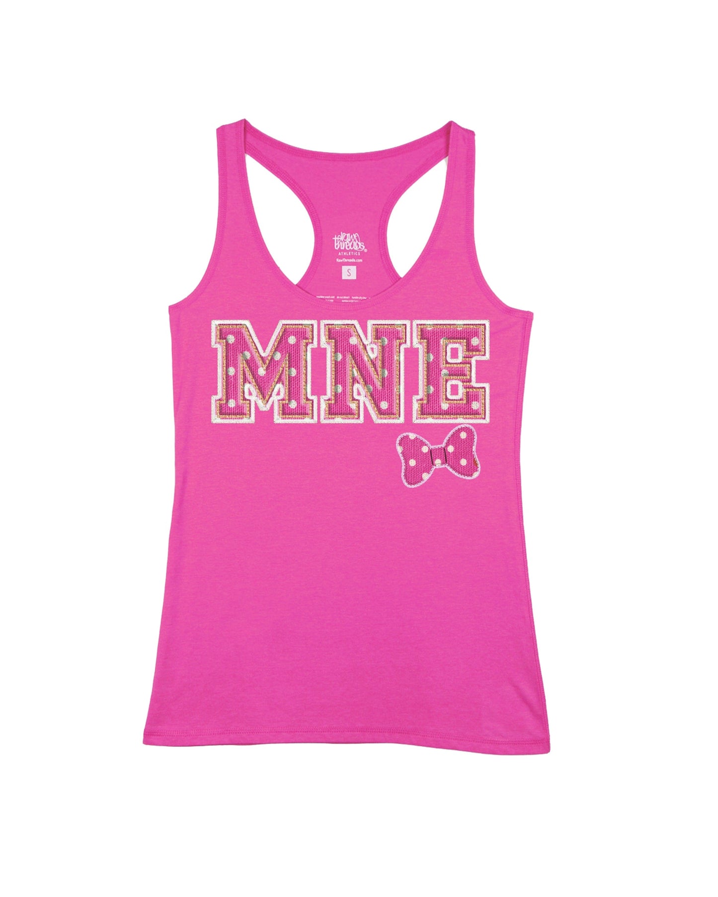 MNE Pink Sorority Letters