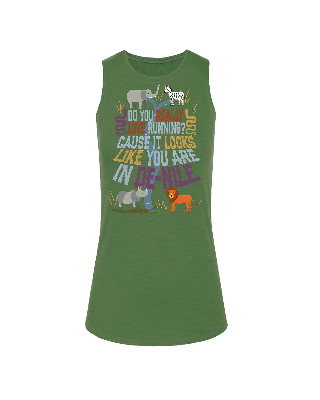 Do you Really Love Running? Cause it looks like you are in DE-NILE