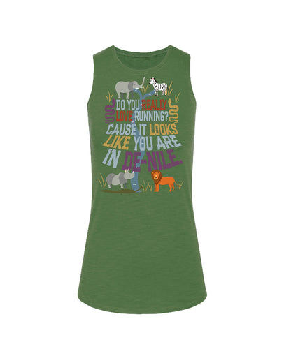Do you Really Love Running? Cause it looks like you are in DE-NILE