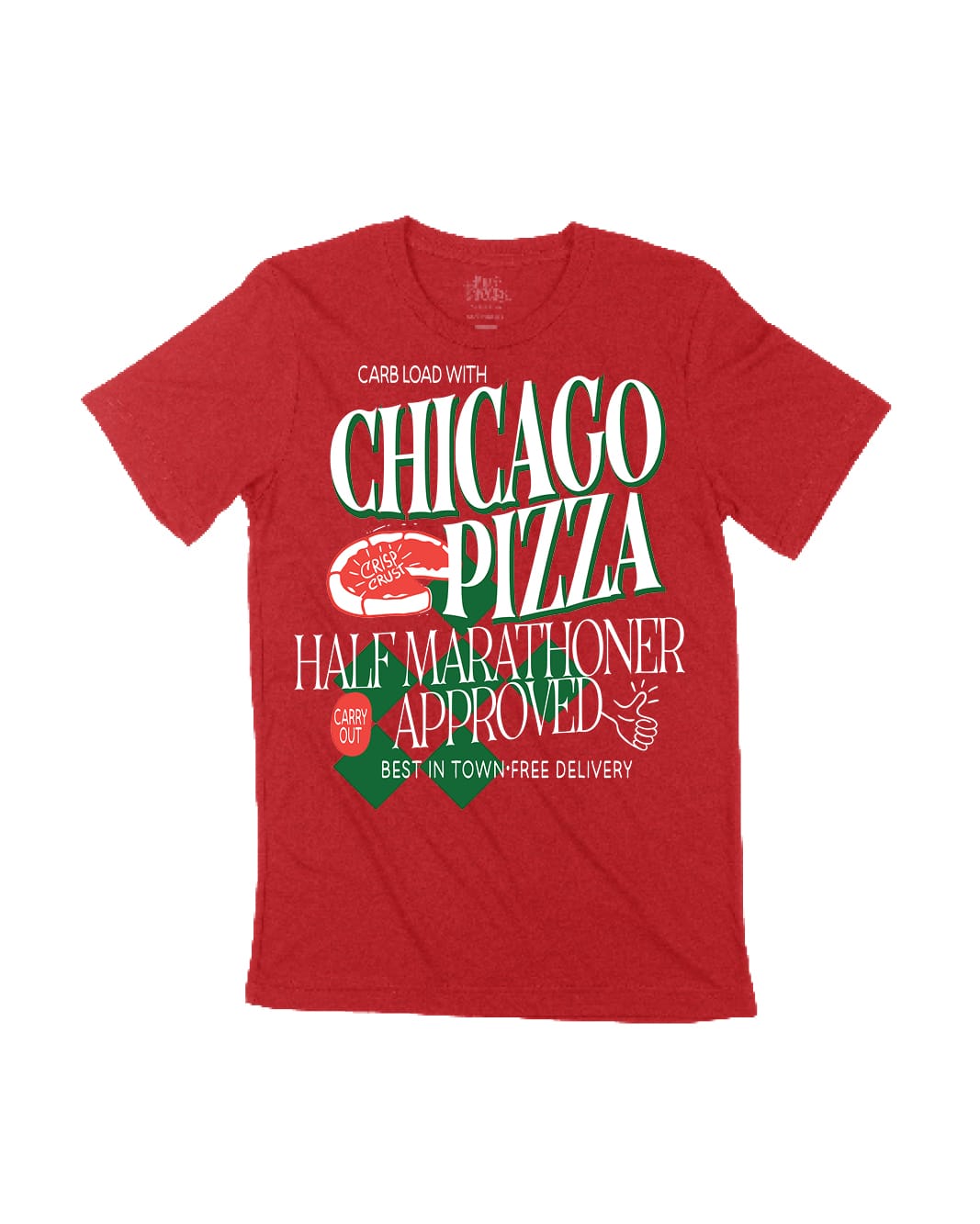 Chicago Half Marathoner Pizza