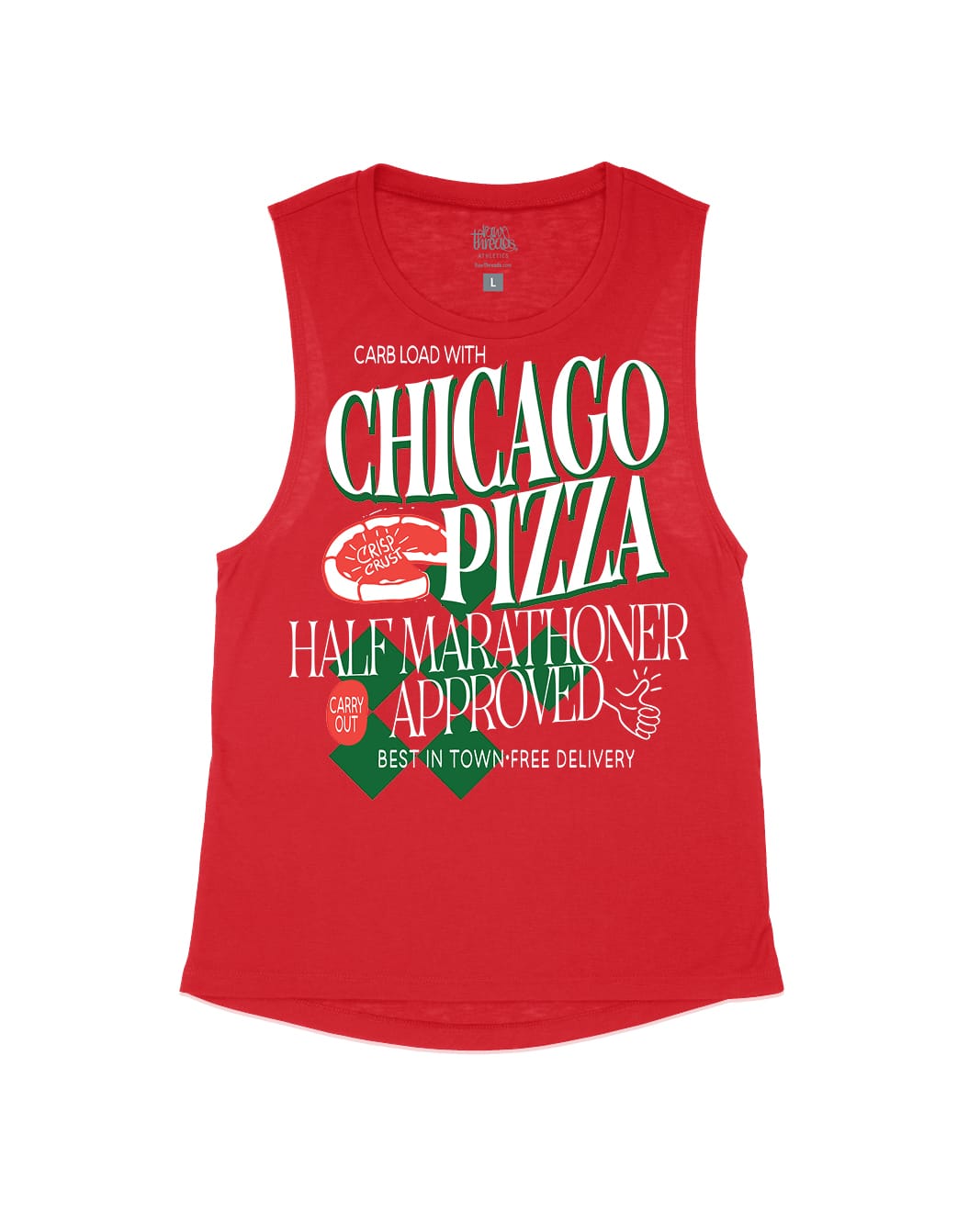 Chicago Half Marathoner Pizza
