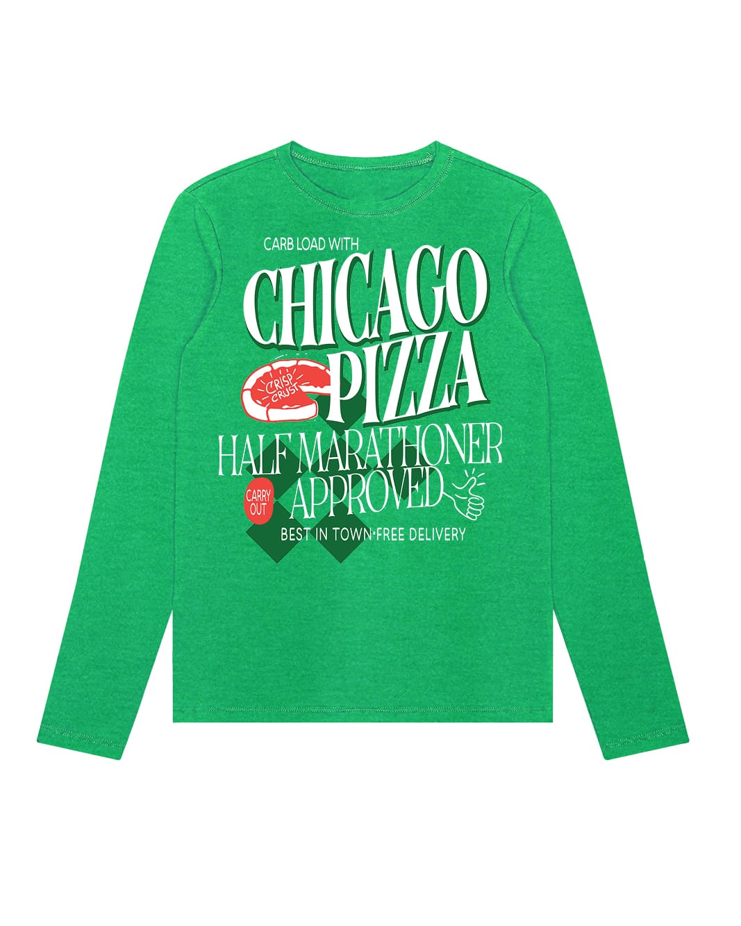 Chicago Half Marathoner Pizza