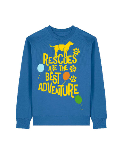 Rescues are the best adventure (dogs)
