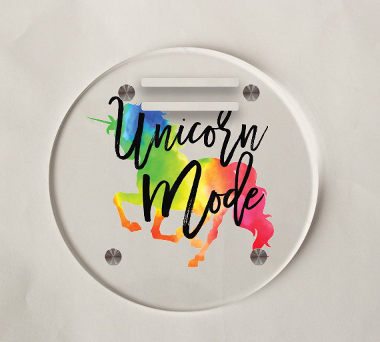 Acrylic Art: Unicorn Mode Medal Display