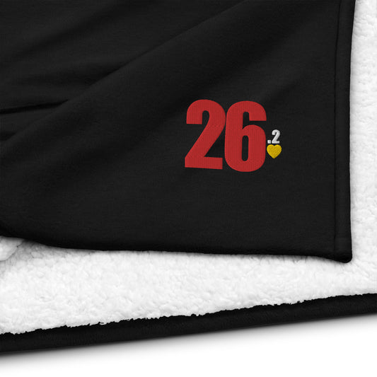 26.2 Embroidered Sherpa Blanket